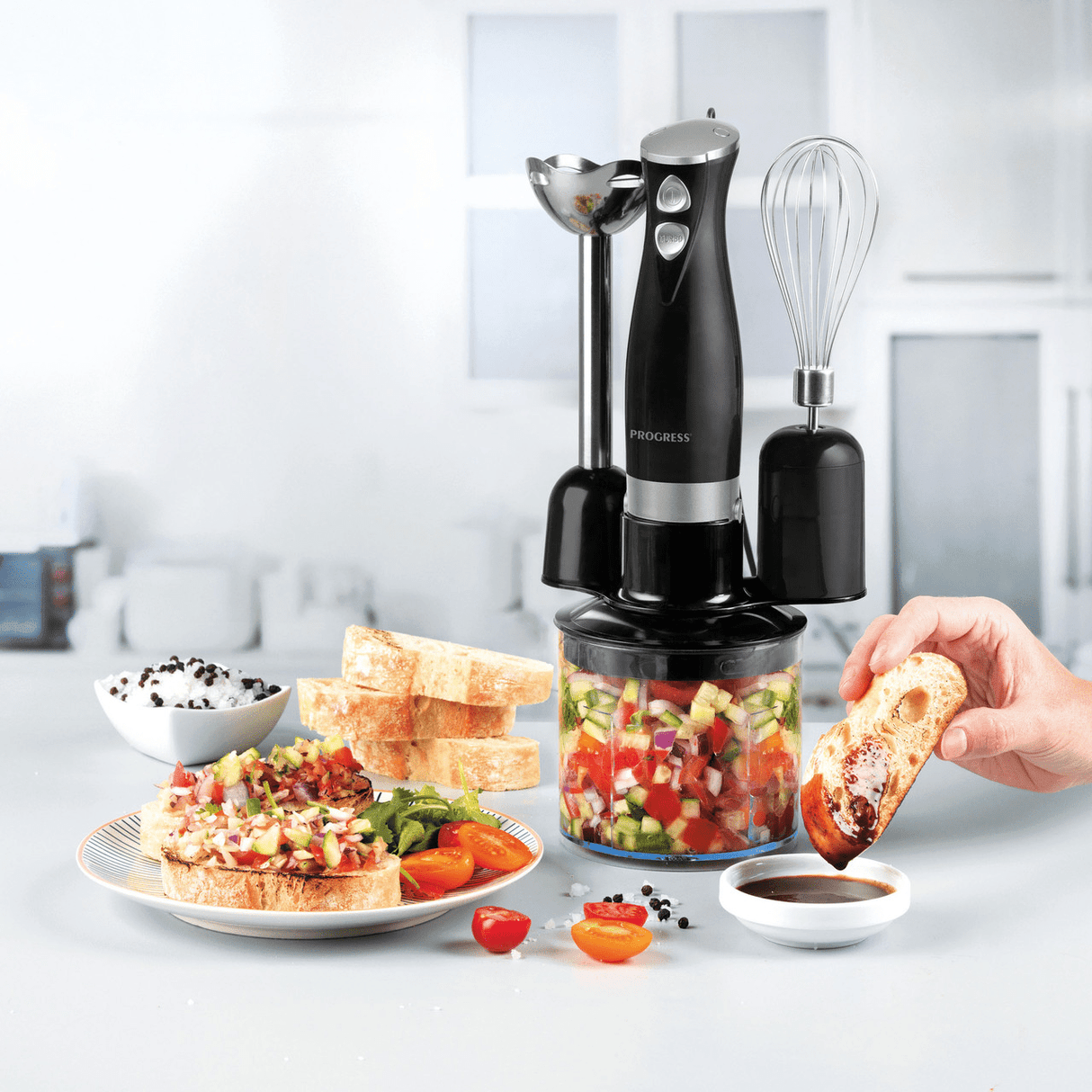 Progress 3 in 1 Electric Blender Set - HAND BLENDERS CHOPPERS - Beattys of Loughrea