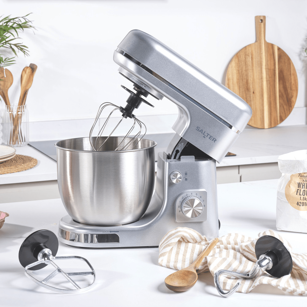 Salter Aspen 1300W Stand Mixer - 5L - FOOD PROCESSORS - Beattys of Loughrea