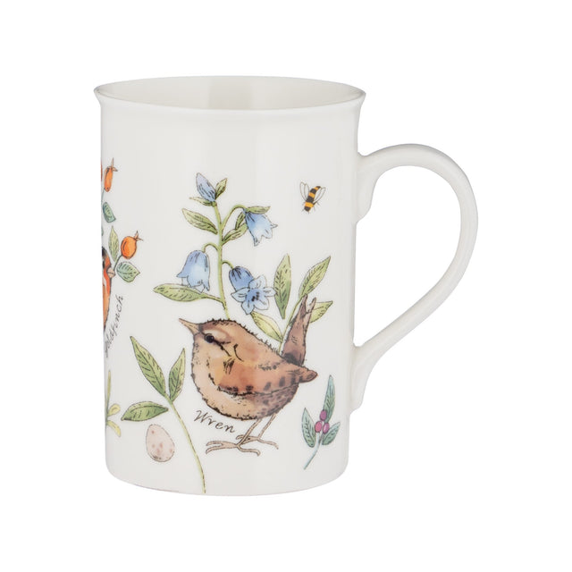 Price & Kensington Garden Birds Bluebell Mug 300ml