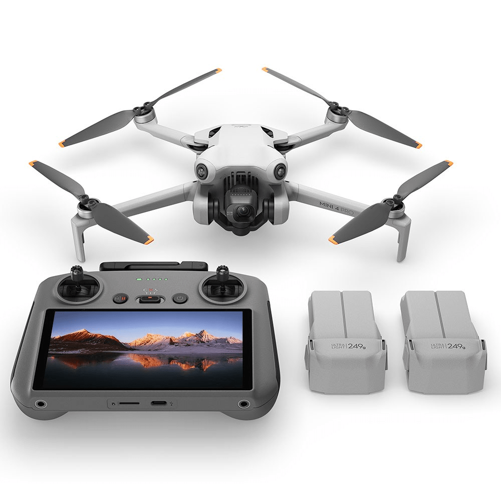 DJI Mini 4 PRO with Fly More Combo and DJI RC 2 Remote Control - CAMERA DRONE - Beattys of Loughrea