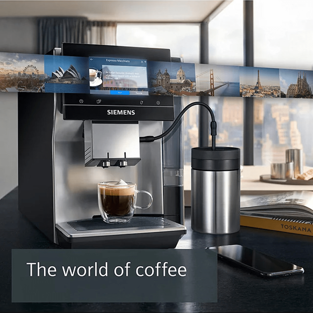 Siemens EQ700 Smart Bean to Cup Coffee Machine - Graphite | TP705GB1 - COFFEE MAKERS / ACCESSORIES - Beattys of Loughrea