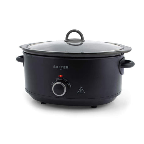 Salter Kuro 6.5L Slow Cooker |EK6250MBLK - FOOD STEAMER RICE COOKER SLOW COOKER - Beattys of Loughrea