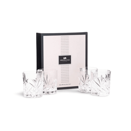 Newgrange Living Adare Set of 4 Whiskey Glasses - DRINKING GLASSES - Beattys of Loughrea