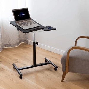 Tatkraft Vanessa Mobile Laptop Table & Mouse Stand - GAMING & LAPTOP CHAIR / DESK - Beattys of Loughrea