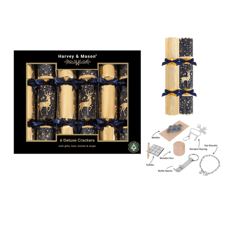 Harvey & Mason 6 Deluxe Constellation 13.5" Crackers - XMAS ACCESSORIES - Beattys of Loughrea