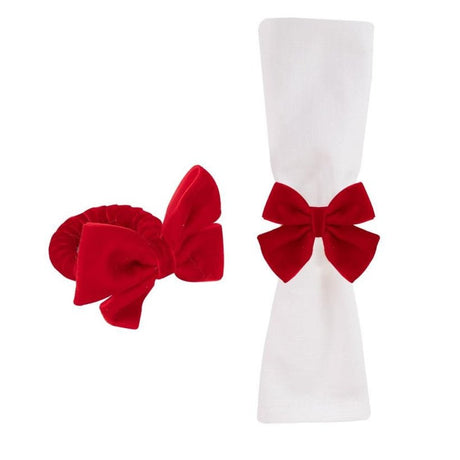 Harvey & Mason Red Bow Napkin Ring - GENERAL LOOSE WARE - Beattys of Loughrea