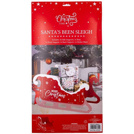 Christmas Time - Santa's Been Sleigh - XMAS ACCESSORIES - Beattys of Loughrea
