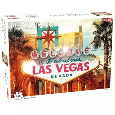 Tactic Las Vegas Jigsaw Puzzle - 500pc - JIGSAWS - Beattys of Loughrea