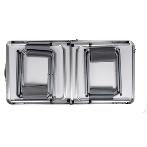 Camp Active Folding Picnic Set with Table and 4 Stools - SINGLE GARDEN BENCH/ CHAIR - Beattys of Loughrea