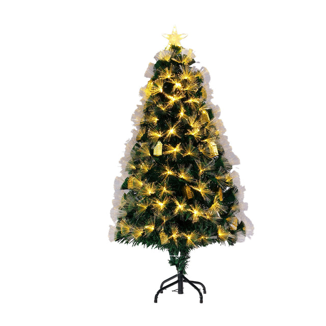 Noma 1.5m Liberty Green Tree With Houses - XMAS TREE F/O LIGHT UP - Beattys of Loughrea