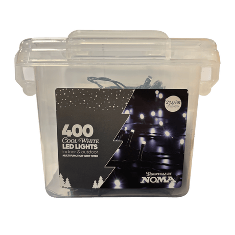 Noma Essentials 400 Cool White LED Lights - XMAS LIGHTS LED - Beattys of Loughrea