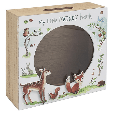 Forest Friends Money Box Savings Bank - ORNAMENTS - Beattys of Loughrea