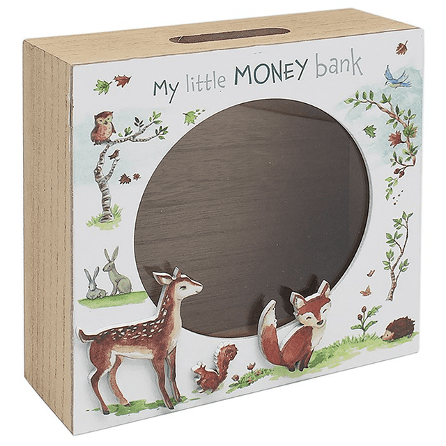 Forest Friends Money Box Savings Bank - ORNAMENTS - Beattys of Loughrea