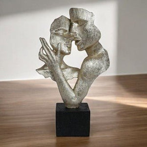 Couple Sculpture Gold 25x 38cm - Beattys of Loughrea | www.beattys.ie