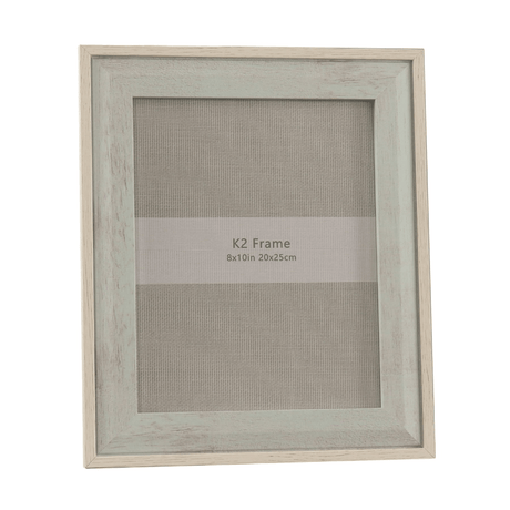 Beige & Blue Photo Frame 8x10 - PHOTO FRAMES - PLATED, GILT, STONE - Beattys of Loughrea