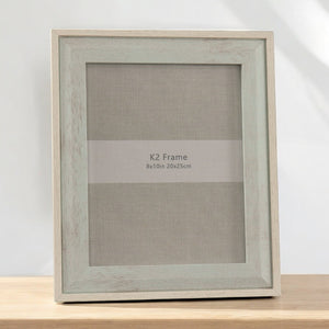 Beige & Blue Photo Frame 8x10 - PHOTO FRAMES - PLATED, GILT, STONE - Beattys of Loughrea