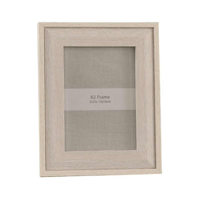 Beige Wood Photo Frame 5x7 - Beattys of Loughrea | www.beattys.ie