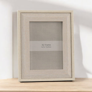 Beige Wood Photo Frame 5x7 - Beattys of Loughrea | www.beattys.ie