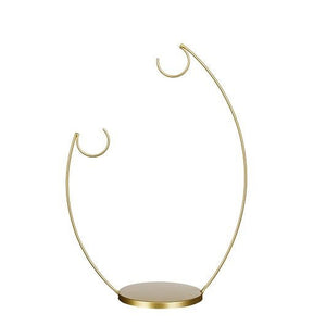 Mica Decorations Ornament Stand Gold - l35xw16xh48cm - XMAS ACCESSORIES - Beattys of Loughrea