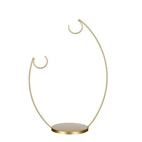 Mica Decorations Ornament Stand Gold - l35xw16xh48cm - XMAS ACCESSORIES - Beattys of Loughrea