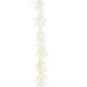 Christmas Garland White 180cm - XMAS GARLANDS - Beattys of Loughrea