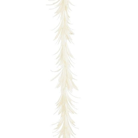 Christmas Garland White 180cm - XMAS GARLANDS - Beattys of Loughrea