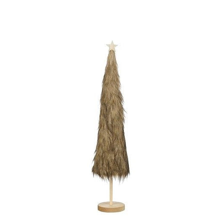 Faux Fur Christmas Tree on Stand 71cm Tall - XMAS TREE SMALL - Beattys of Loughrea