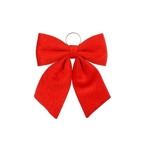 Luxury Christmas Bow Red 32 x 40 x 3cm - XMAS DECORATIONS - Beattys of Loughrea