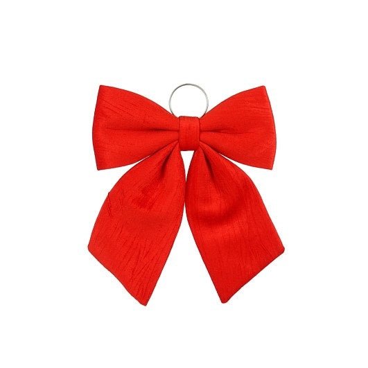 Luxury Christmas Bow Red 32 x 40 x 3cm - XMAS DECORATIONS - Beattys of Loughrea