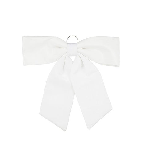 Luxury Christmas Bow White 57 x 63 x 3cm - XMAS DECORATIONS - Beattys of Loughrea