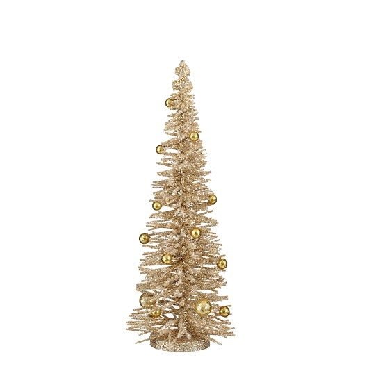 Mica Decorations Decoration Tree Champagne 40cm - XMAS TREE SMALL - Beattys of Loughrea