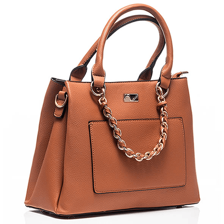 Newgrange Living Isabella Handbag Tan - HANDBAGS, MANBAGS, SHOPPING BAGS - Beattys of Loughrea