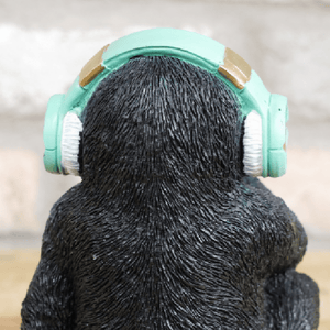 Monkey With Headphones Ornament 17cm - ORNAMENTS - Beattys of Loughrea