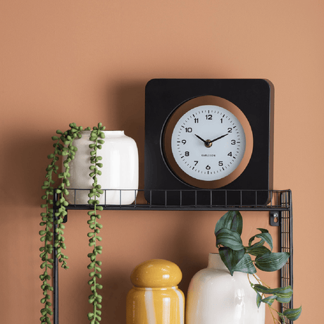 Wall Clock New Vintage Black - CLOCKS - Beattys of Loughrea