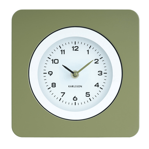 Wall Clock New Vintage Army Green - CLOCKS - Beattys of Loughrea