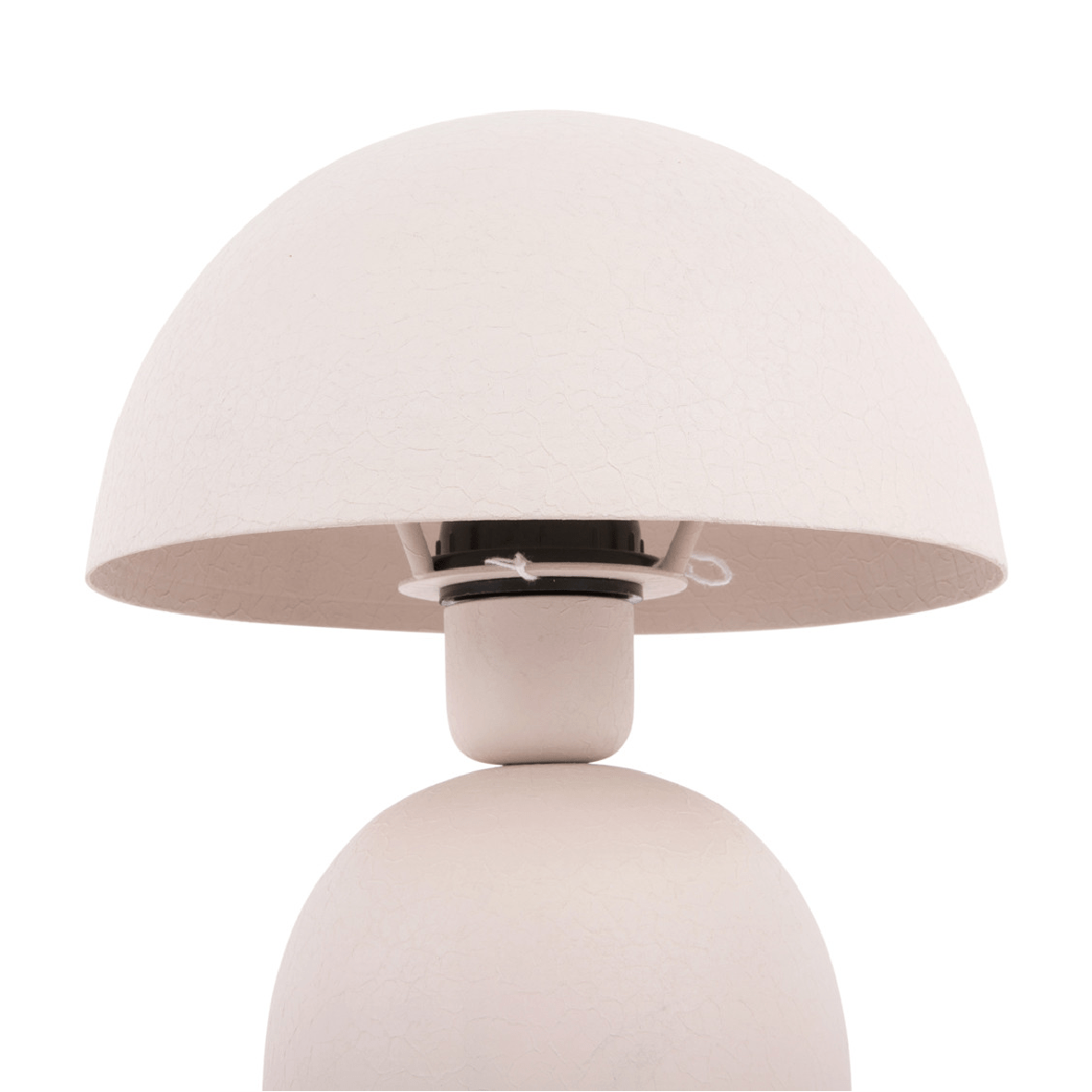 Table Lamp Boaz Iron Textured Warm Grey - TABLE/BEDSIDE LAMPS - Beattys of Loughrea