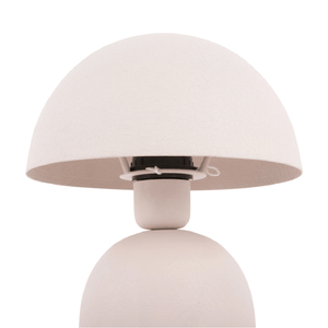 Table Lamp Boaz Iron Textured Warm Grey - TABLE/BEDSIDE LAMPS - Beattys of Loughrea