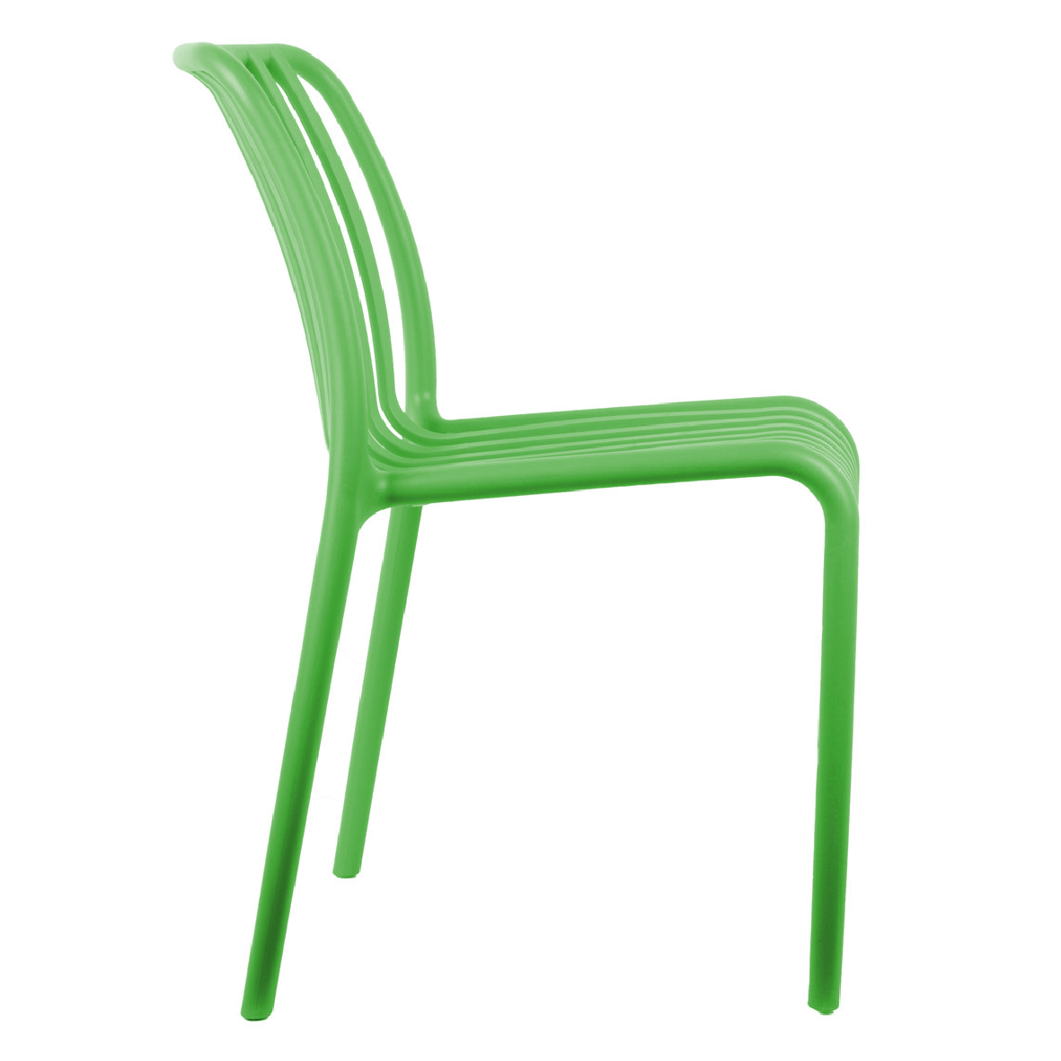 Outdoor Stackable Dining Chair Glee Bright Green - LGE WOODEN FURNITURE - Beattys of Loughrea