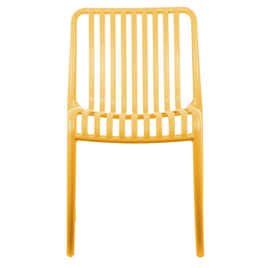 Outdoor Stackable Dining Chair Glee Bright Yellow - LGE WOODEN FURNITURE - Beattys of Loughrea