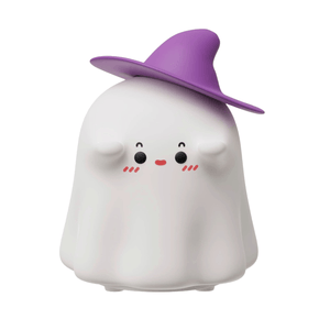 Lila - Boo The Ghost - Lumi Buddy Nightlight - TABLE/BEDSIDE LAMPS - Beattys of Loughrea