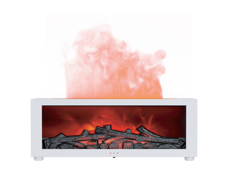 Ember White Fireplace Aroma Diffuser - FACIAL SAUNA/DIFFUSERS - Beattys of Loughrea