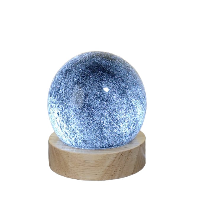 Cosmic Black Planetary Radiant Light, 8cm - TABLE/BEDSIDE LAMPS - Beattys of Loughrea