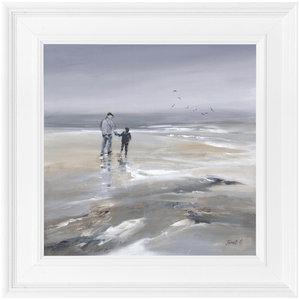 Beach Walk Small II HF Framed Picture - GW114 - Beattys of Loughrea | www.beattys.ie