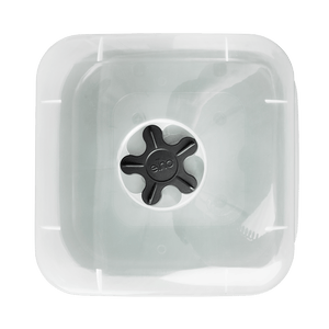 Elho Green Basics Growpot Square All - in - 1 25cm Leaf Green - PLANTER POT CLAY / CERAMIC - Beattys of Loughrea