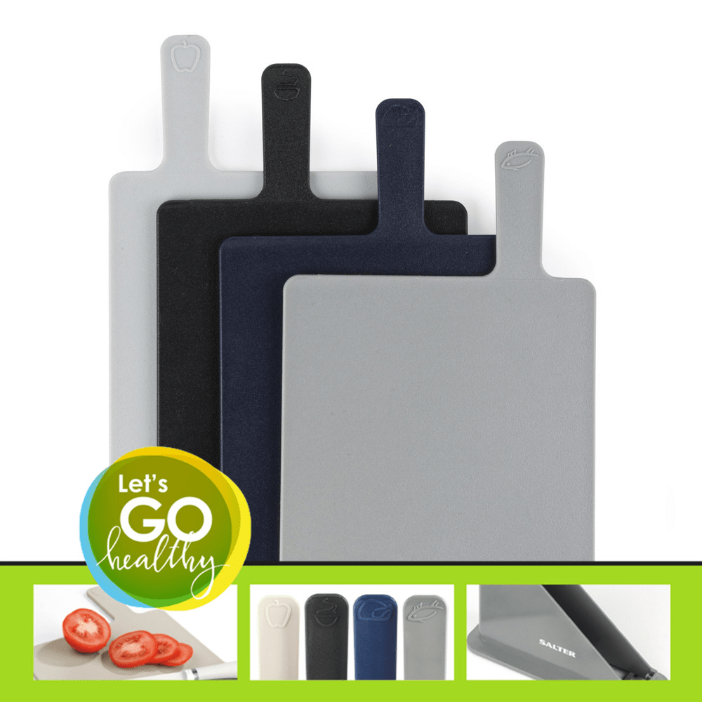 Salter Set of 4 Chopping Boards - PLASTICS - STORAGE LUNCH BOX BEAKER - Beattys of Loughrea