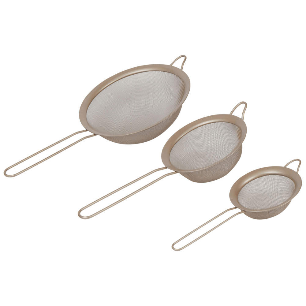 Salter Bakes 3 - Piece Sieve Set – 10/14/20cm - KITCHEN HAND TOOLS - Beattys of Loughrea