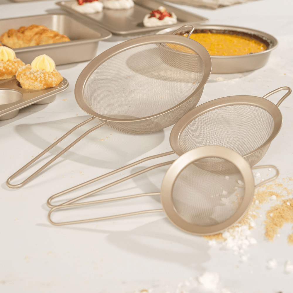 Salter Bakes 3 - Piece Sieve Set – 10/14/20cm - KITCHEN HAND TOOLS - Beattys of Loughrea