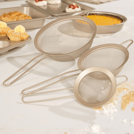 Salter Bakes 3 - Piece Sieve Set – 10/14/20cm - KITCHEN HAND TOOLS - Beattys of Loughrea