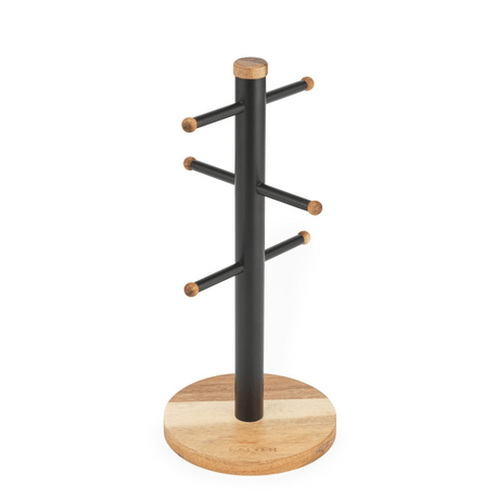 Salter Toronto Mug Tree - Black - WOODEN KITCHENWARE /ACCESSORIES - Beattys of Loughrea