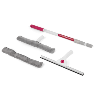 Kleeneze Five - Piece 2 - In - 1 Microfibre Telescopic Window Cleaning Set - CLEANING - DUSTER / WINDOW ACCS - Beattys of Loughrea